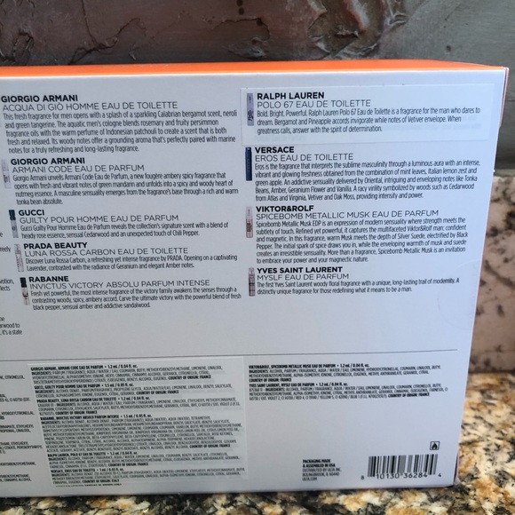 15pc Sampler Ulta Beauty The Perfect Gift - Men's Fragrance Discovery Set Kit - Picture 5 of 6